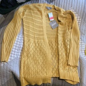 Mustard Yellow Cardigan
